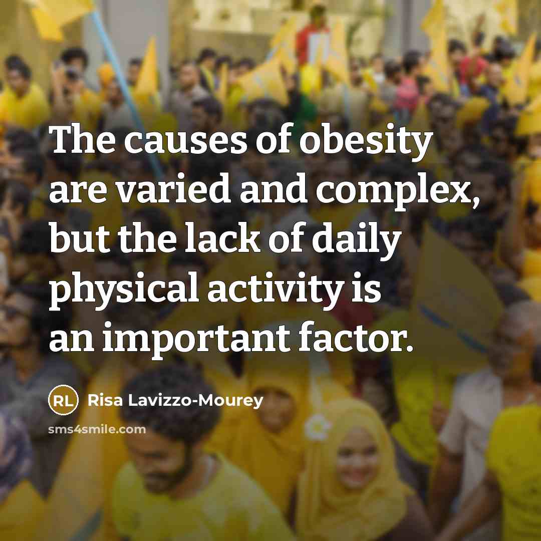 “The causes of obesity are varied and complex, but the…” quote by Risa Lavizzo-Mourey