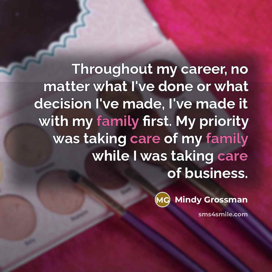 “Throughout my career, no matter what I've done or what…” quote by Mindy Grossman