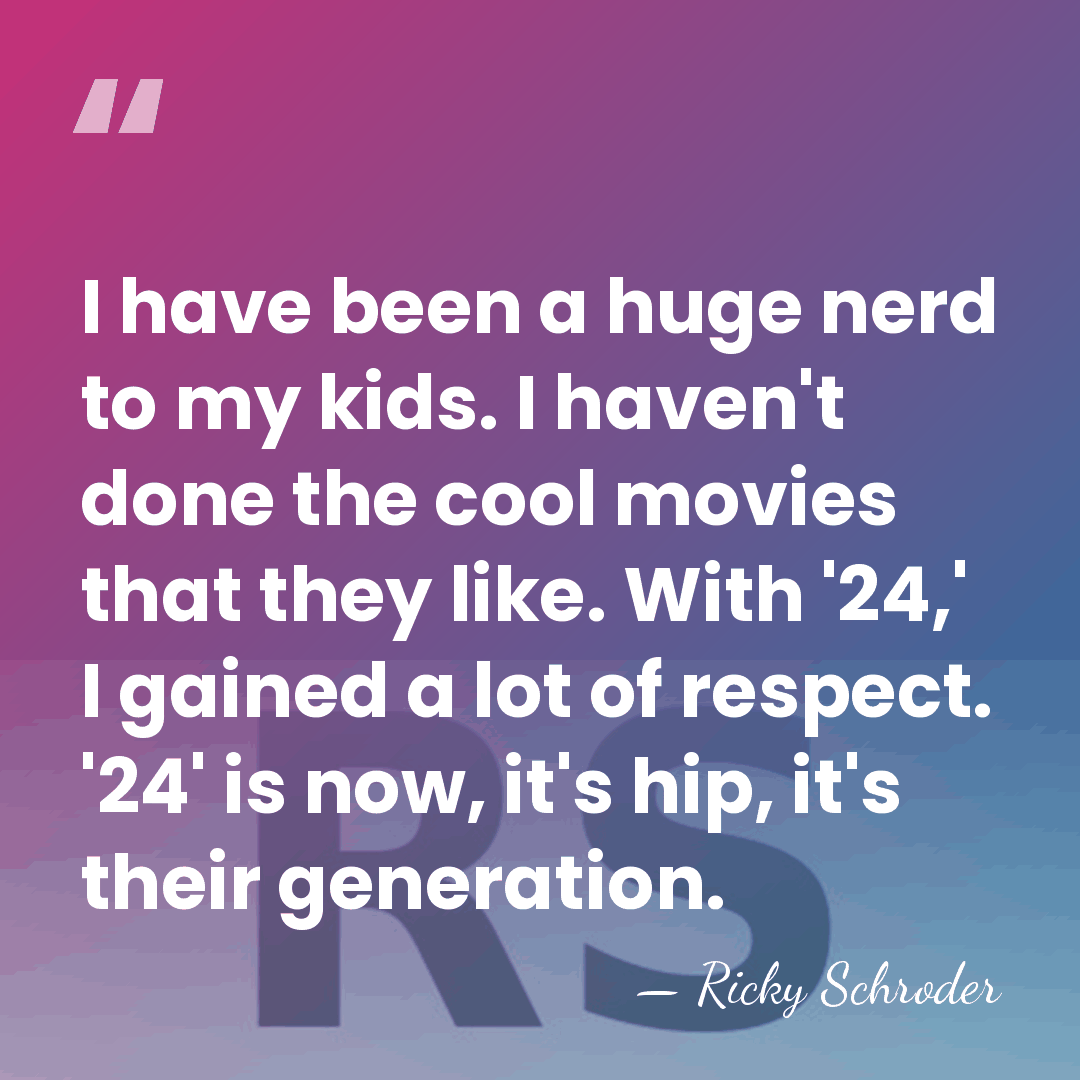 I have been a huge nerd to my kids. I haven't done&hellip; - Ricky Schroder