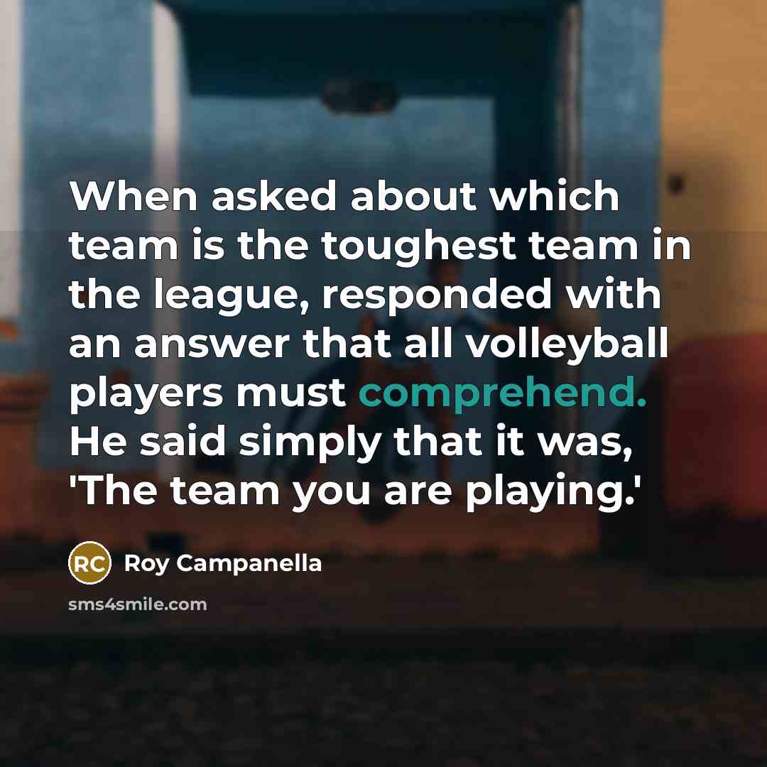 “When asked about which team is the toughest team in…” quote by Roy Campanella