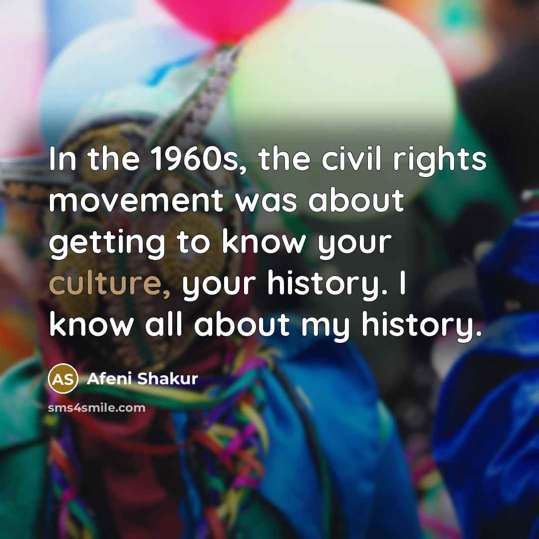 “In the 1960s, the civil rights movement was about getting…” quote by Afeni Shakur