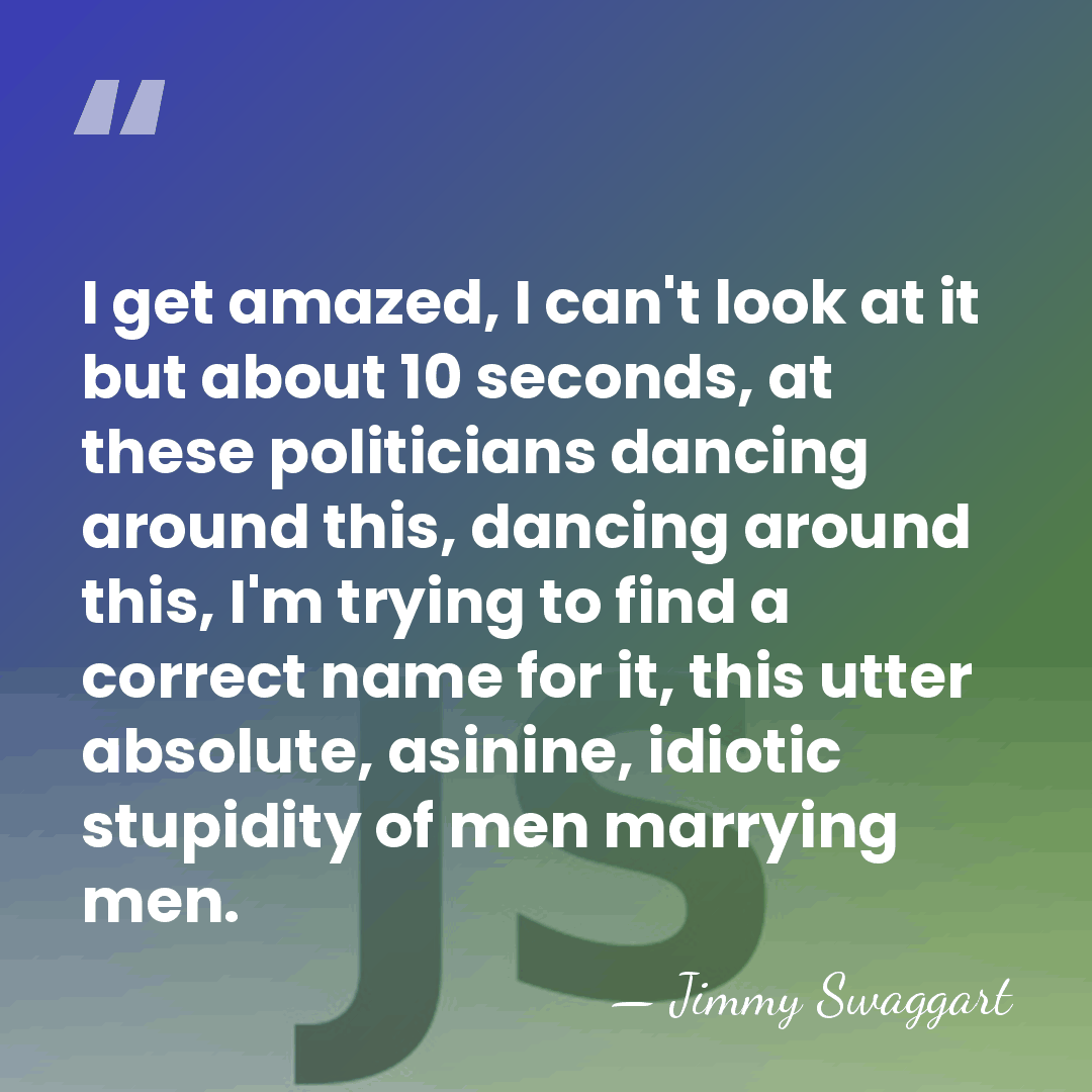 I get amazed, I can't look at it but about 10 seconds,&hellip; - Jimmy Swaggart