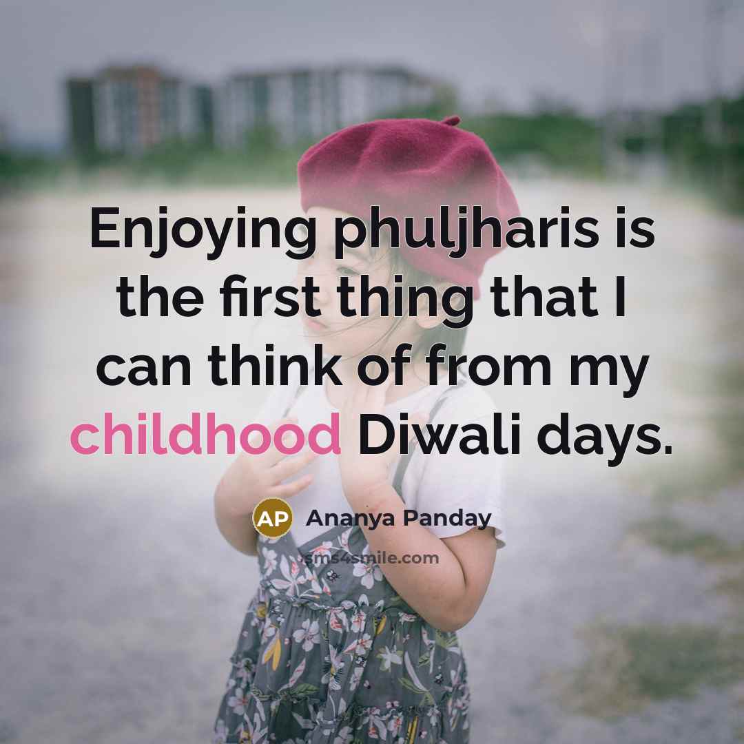 “Enjoying phuljharis is the first thing that I can think…” quote by Ananya Panday