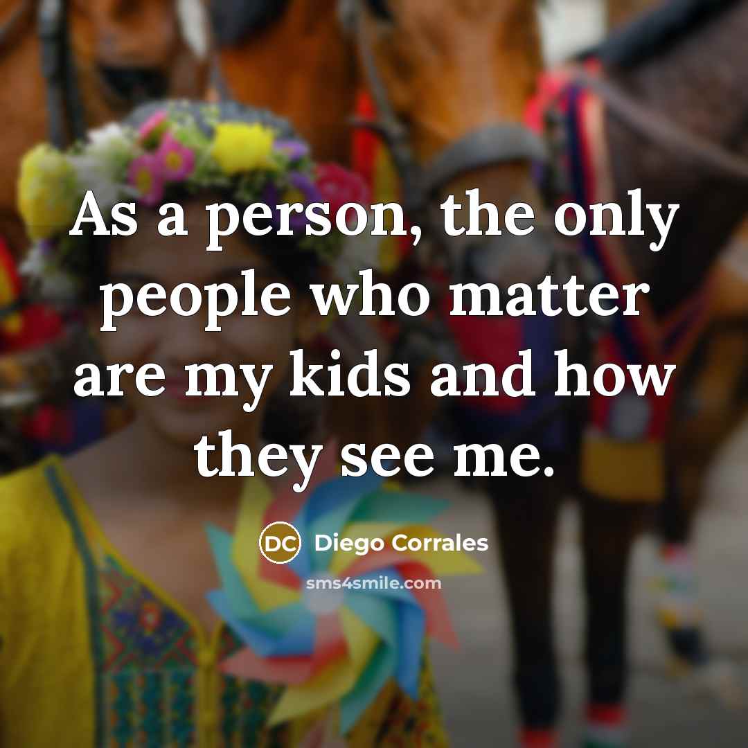 “As a person, the only people who matter are my…” quote by Diego Corrales