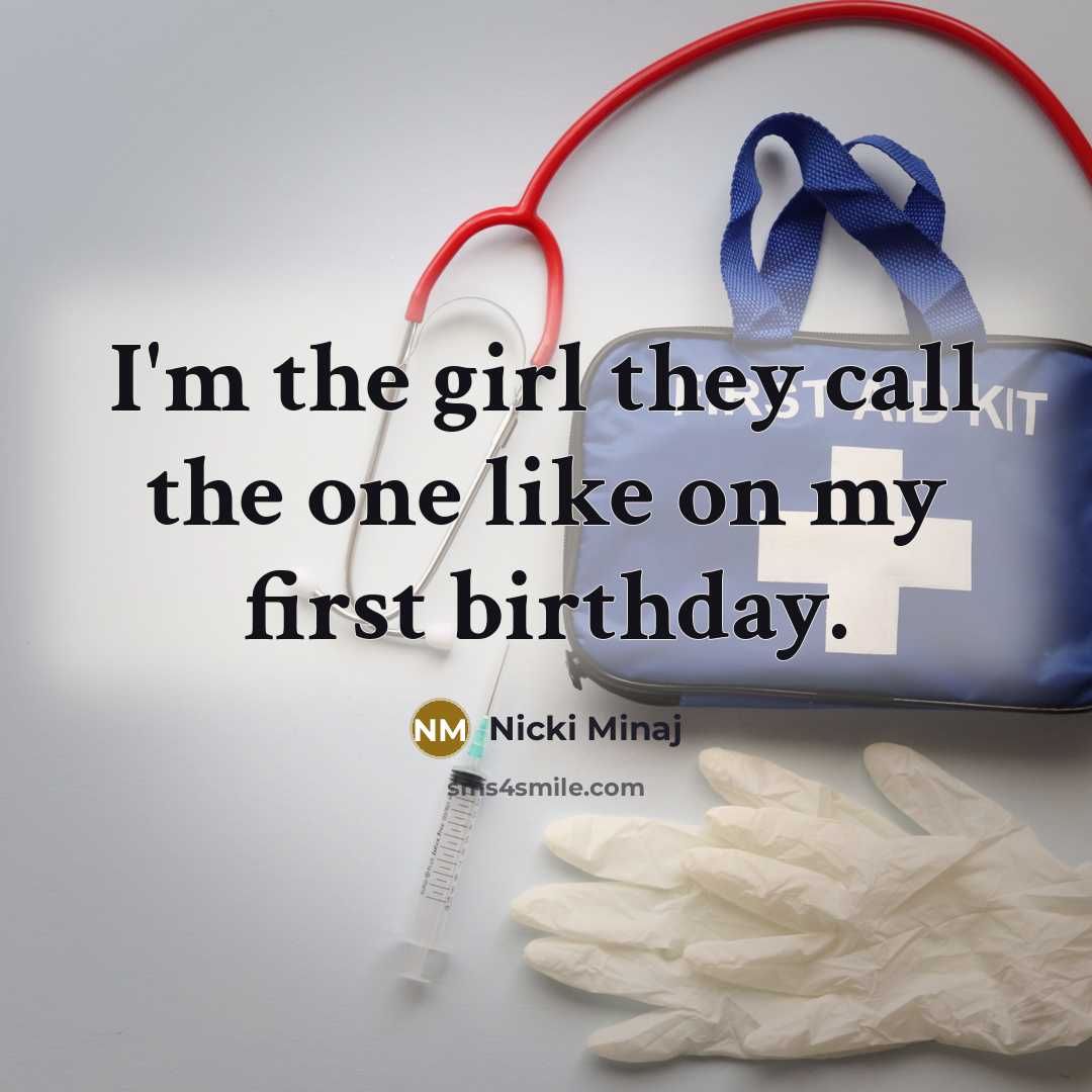 “I'm the girl they call the one like on my…” quote by Nicki Minaj