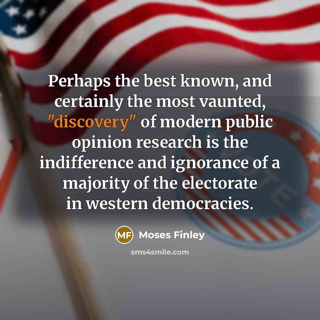 “Perhaps the best known, and certainly the most vaunted, "discovery"…” quote by Moses Finley