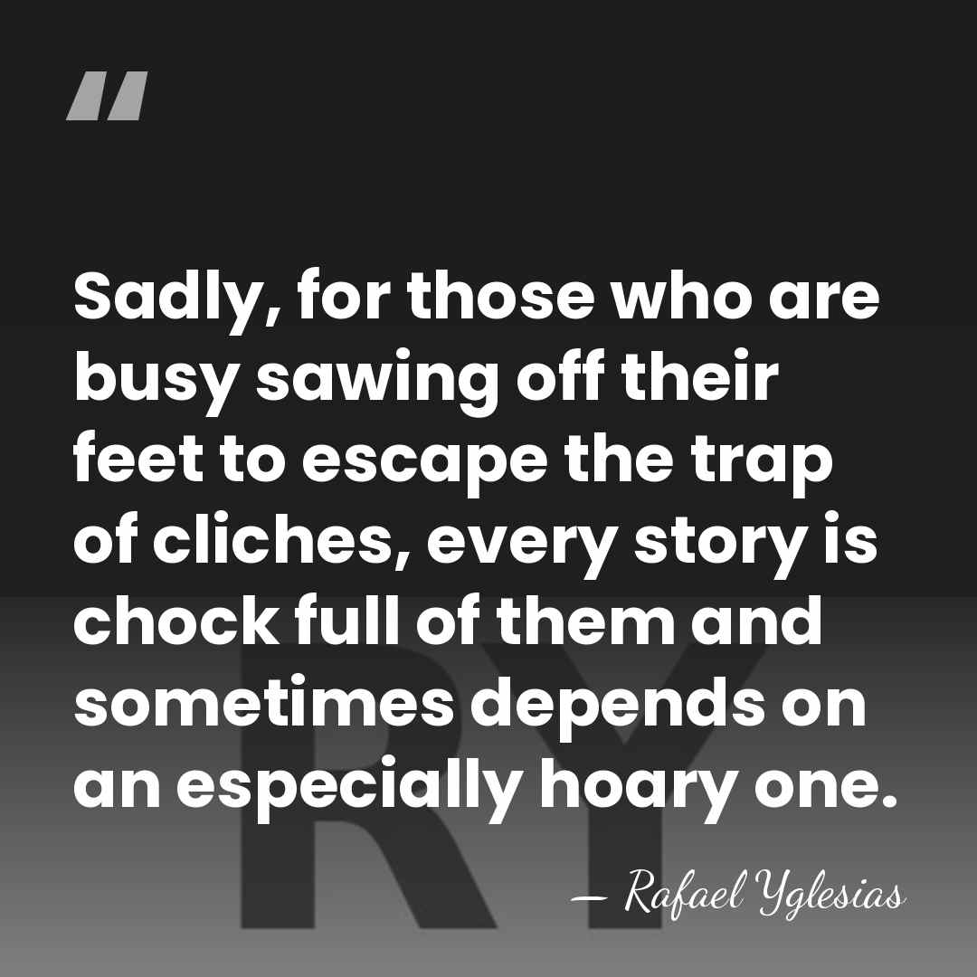 Sadly, for those who are busy sawing off their feet to escape&hellip; - Rafael Yglesias