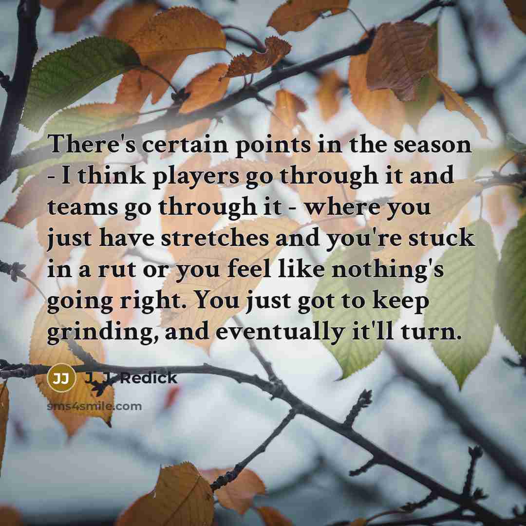 “There's certain points in the season - I think players…” quote by J. J. Redick