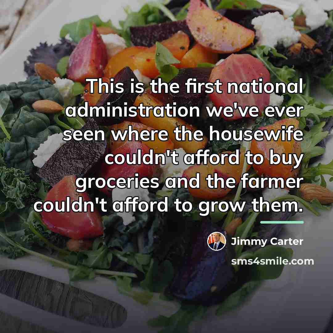 “This is the first national administration we've ever seen where…” quote by Jimmy Carter