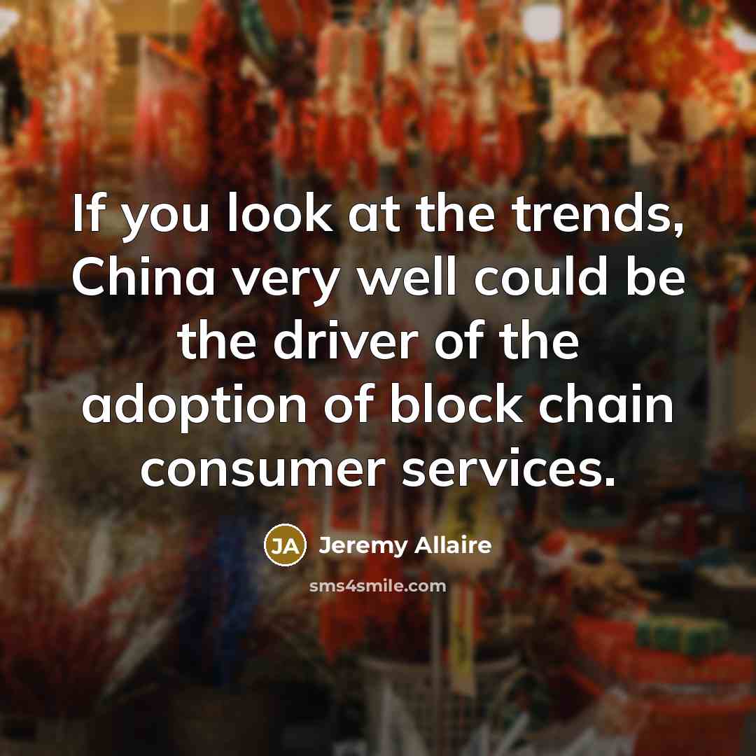“If you look at the trends, China very well could…” quote by Jeremy Allaire