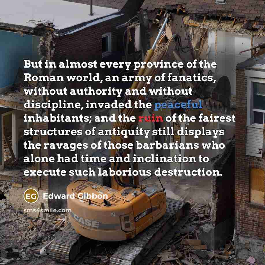 “But in almost every province of the Roman world, an…” quote by Edward Gibbon