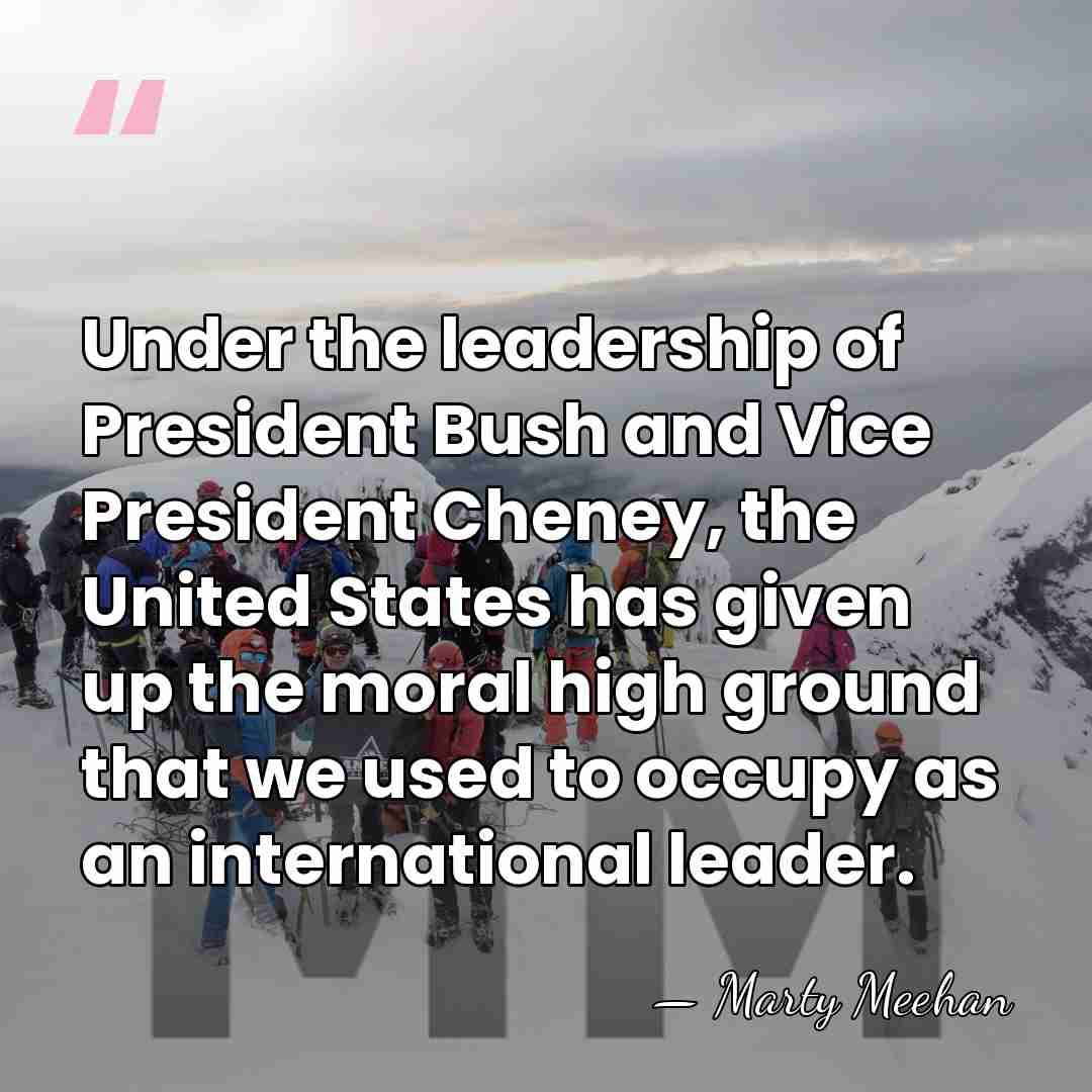 Under the leadership of President Bush and Vice President Cheney, the United&hellip; - Marty Meehan