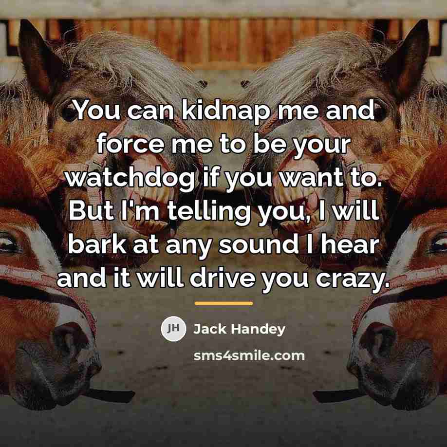 “You can kidnap me and force me to be your…” quote by Jack Handey