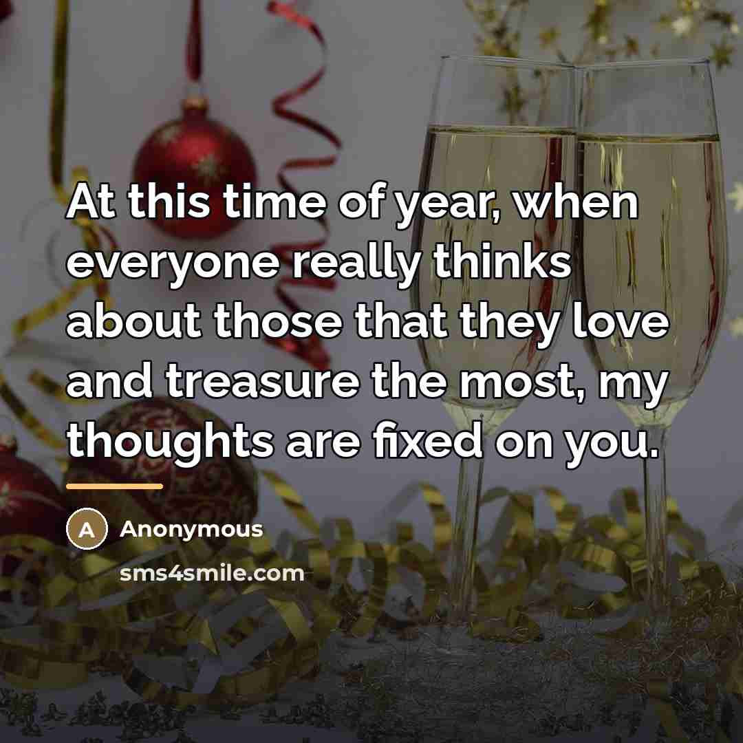 “At this time of year, when everyone really thinks about…” quote by Anonymous
