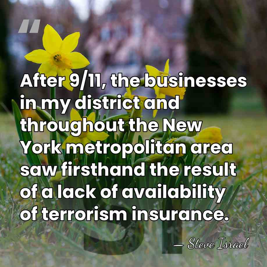 After 9/11, the businesses in my district and throughout the New York&hellip; - Steve Israel