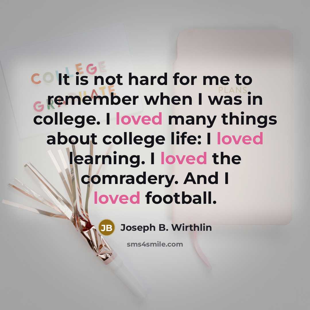 “It is not hard for me to remember when I…” quote by Joseph B. Wirthlin