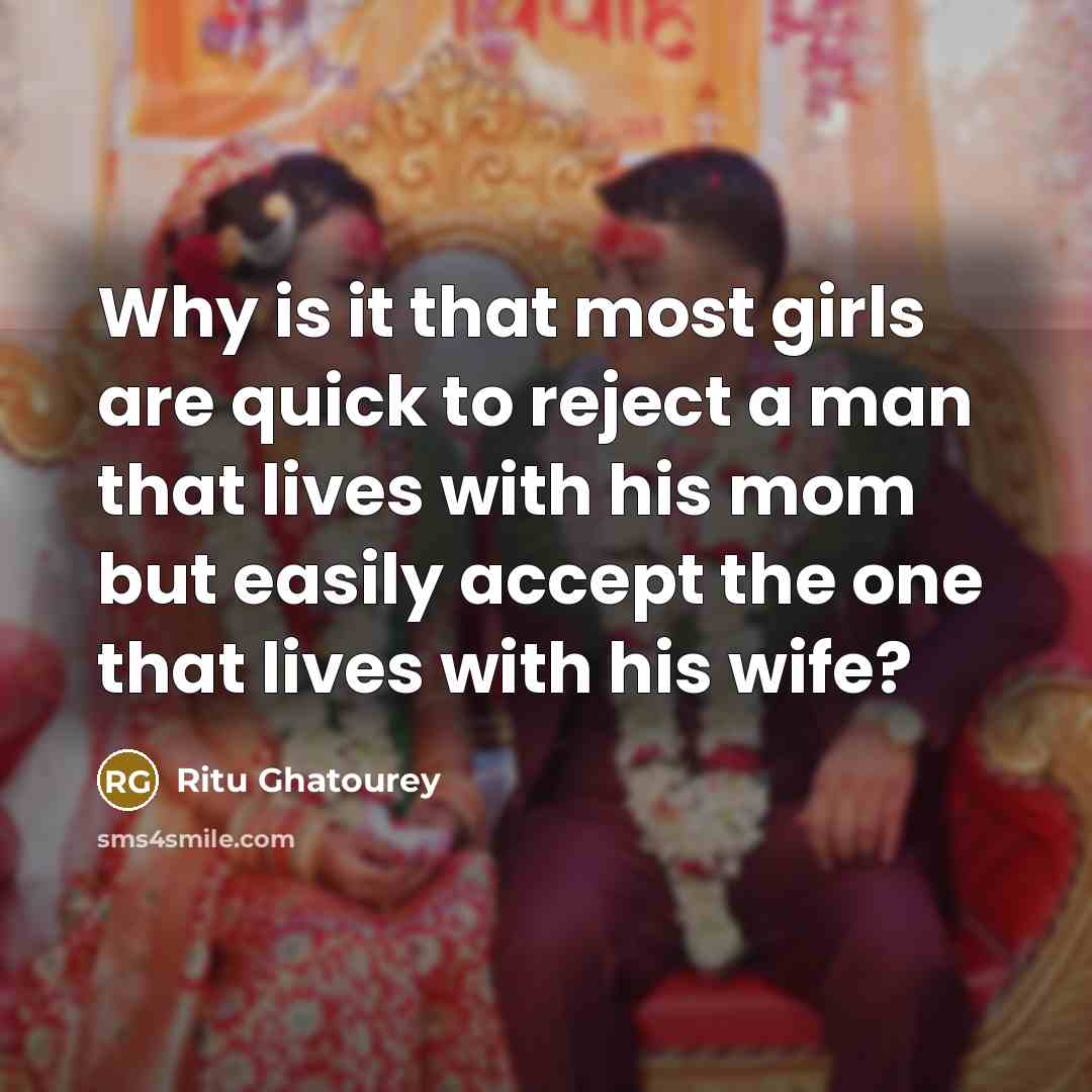 “Why is it that most girls are quick to reject…” quote by Ritu Ghatourey