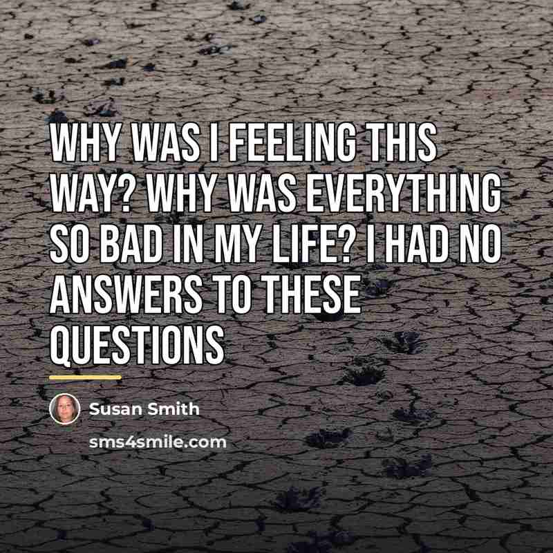 “Why was I feeling this way? Why was everything so…” quote by Susan Smith