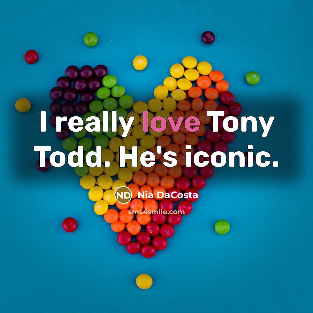 “I really love Tony Todd. He's iconic.…” quote by Nia DaCosta