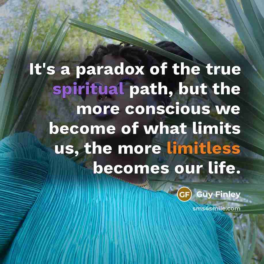 “It's a paradox of the true spiritual path, but the…” quote by Guy Finley