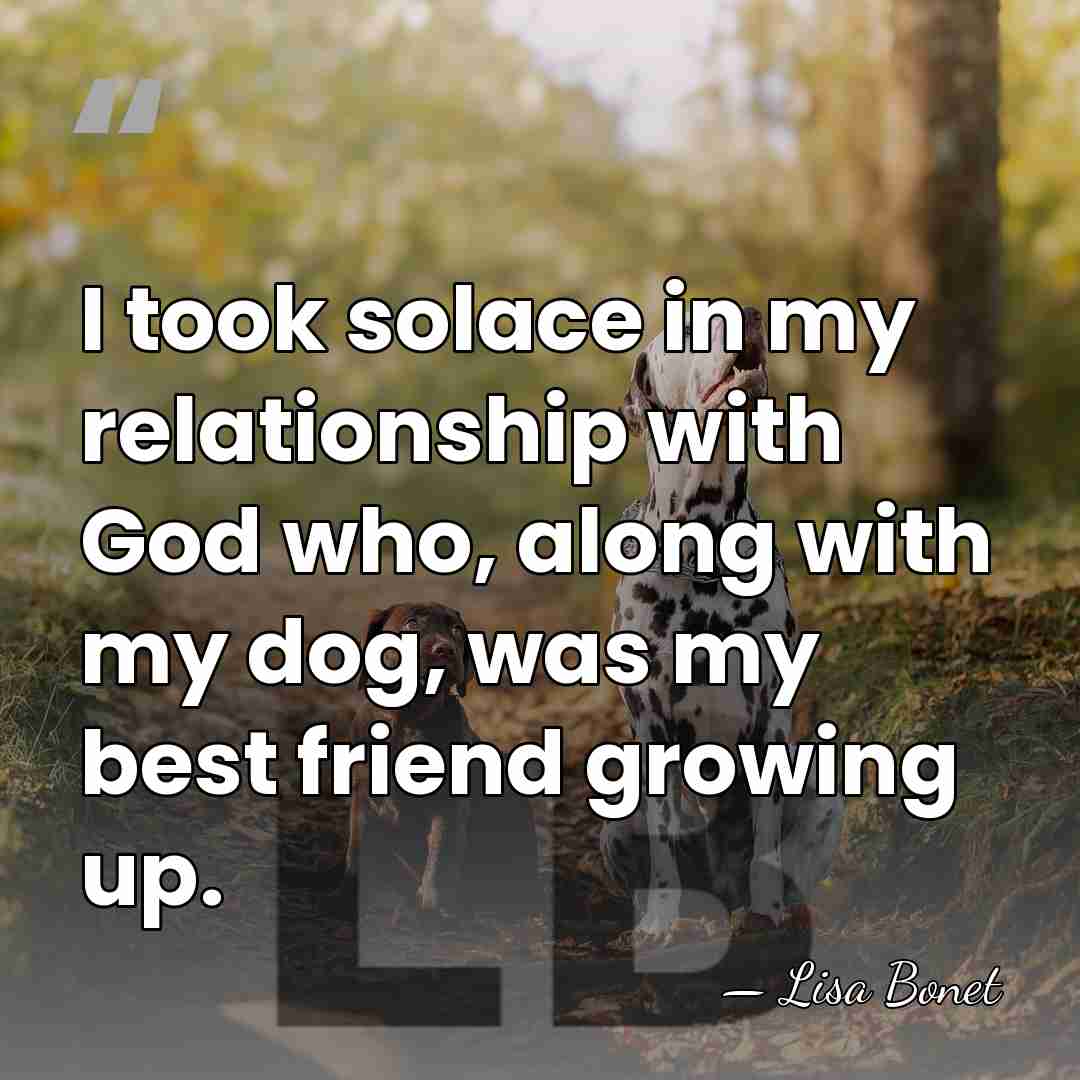 I took solace in my relationship with God who, along with my&hellip; - Lisa Bonet