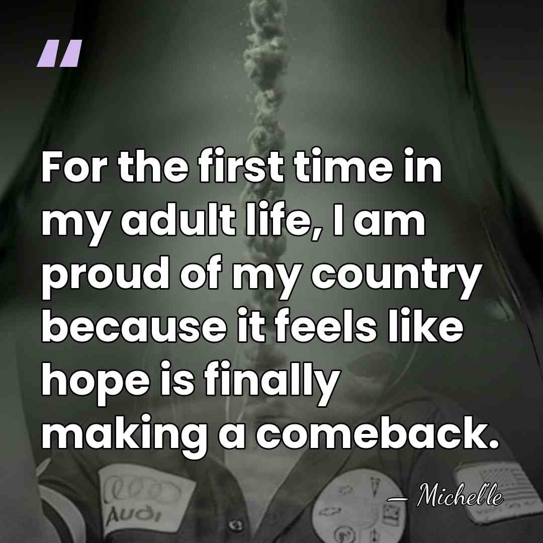 For the first time in my adult life, I am proud of&hellip; - Michel'le
