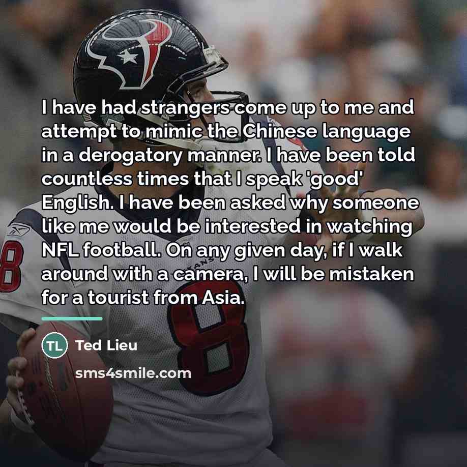 “I have had strangers come up to me and attempt…” quote by Ted Lieu