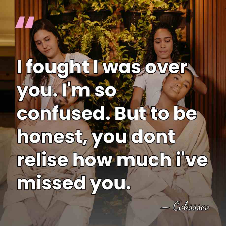 I fought I was over you. I'm so confused. But to be&hellip; - Cvkssseo