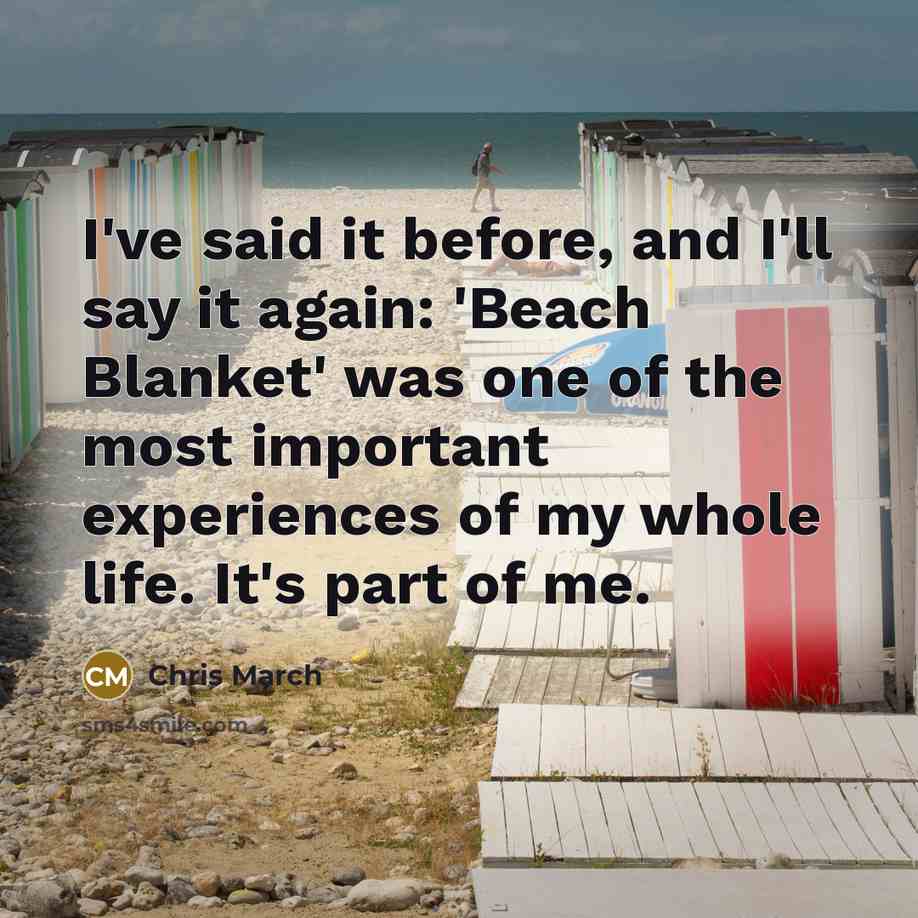 “I've said it before, and I'll say it again: 'Beach…” quote by Chris March