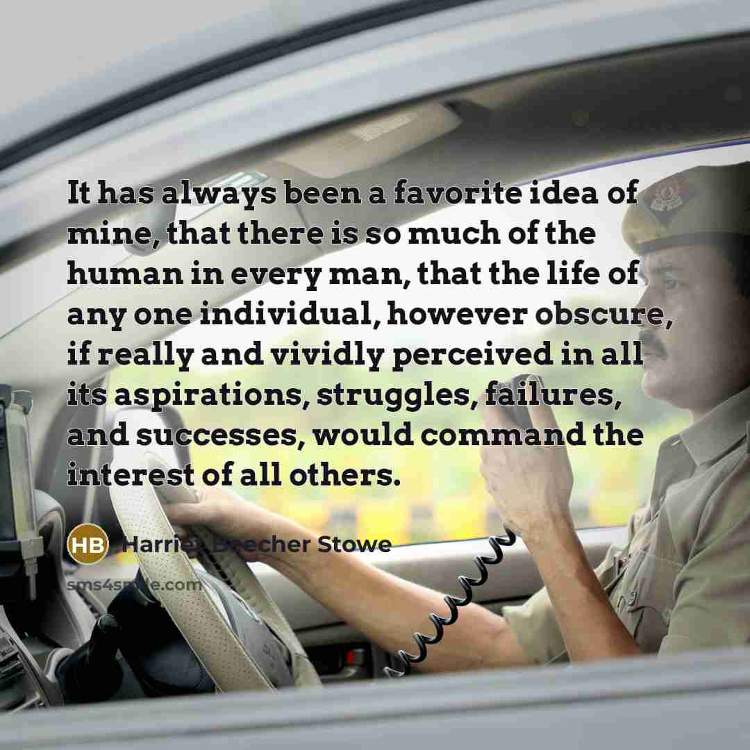“It has always been a favorite idea of mine, that…” quote by Harriet Beecher Stowe