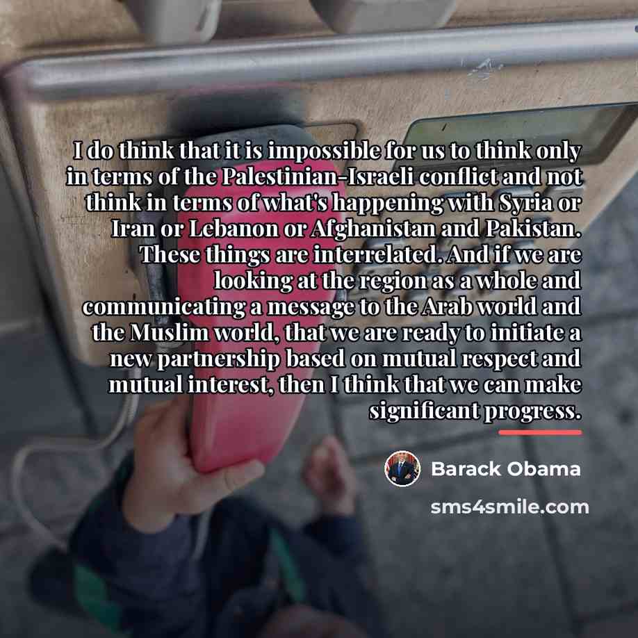 “I do think that it is impossible for us to…” quote by Barack Obama