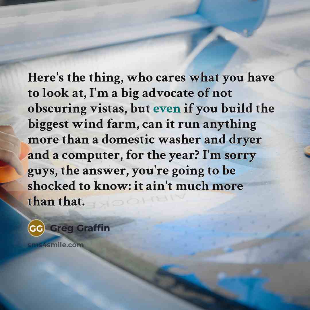 “Here's the thing, who cares what you have to look…” quote by Greg Graffin