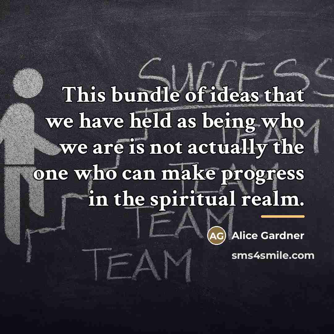 “This bundle of ideas that we have held as being…” quote by Alice Gardner