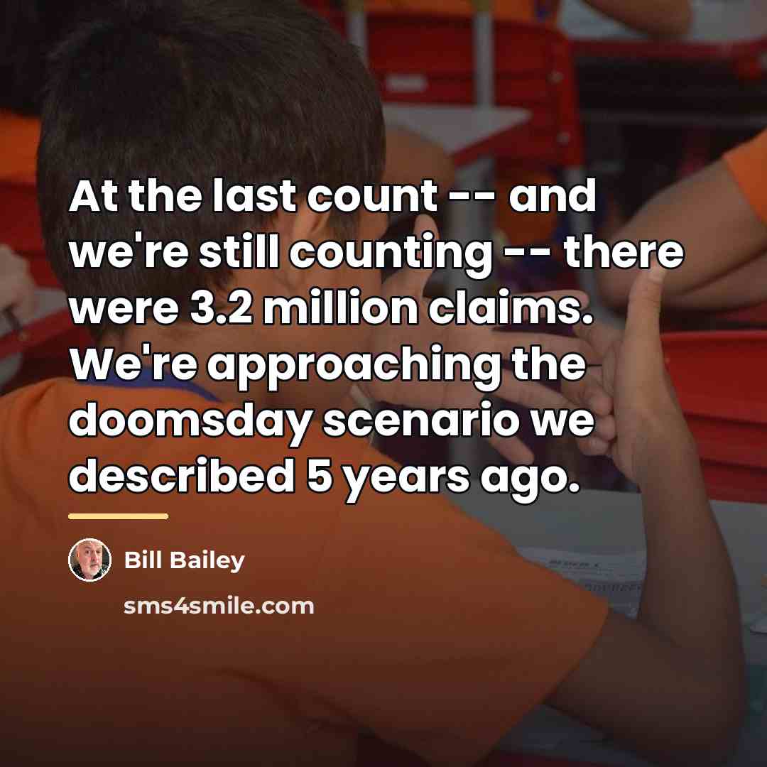“At the last count -- and we're still counting --…” quote by Bill Bailey