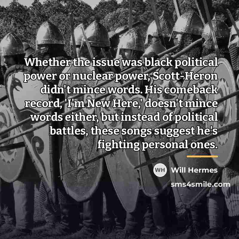 “Whether the issue was black political power or nuclear power,…” quote by Will Hermes