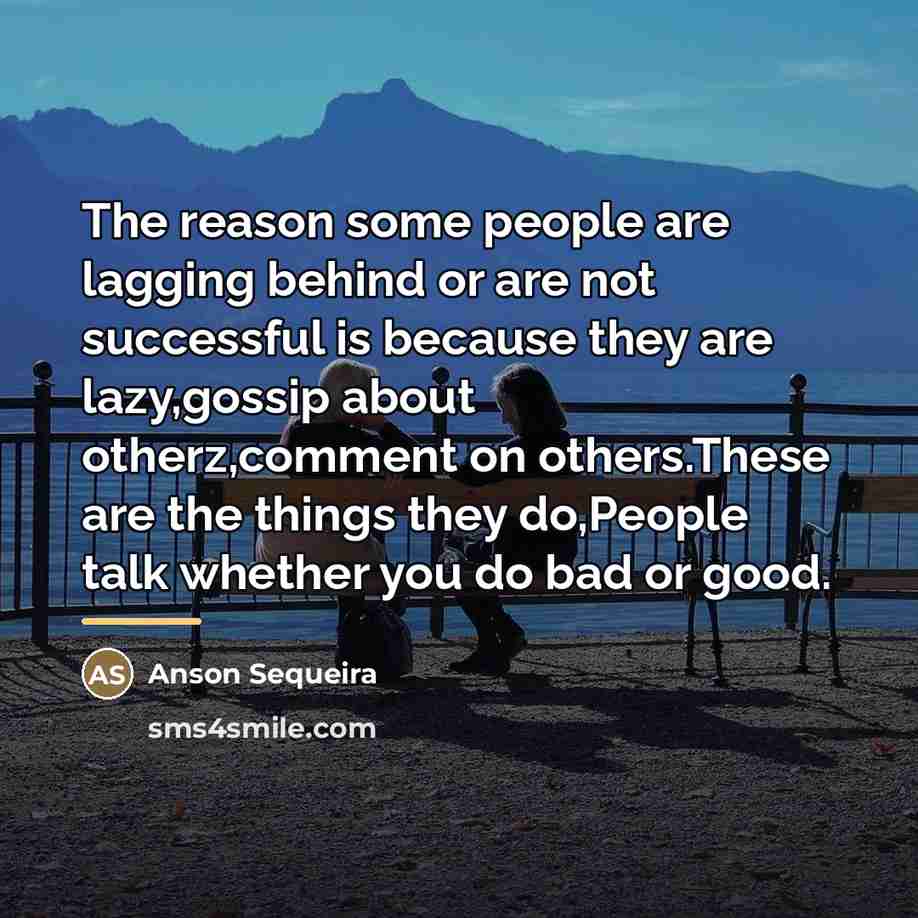 “The reason some people are lagging behind or are not…” quote by Anson Sequeira