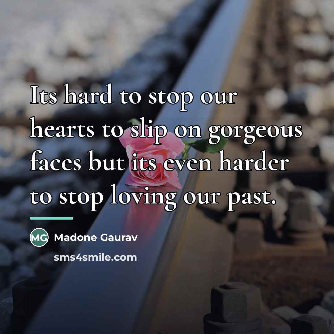 “Its hard to stop our hearts to slip on gorgeous…” quote by Madone Gaurav