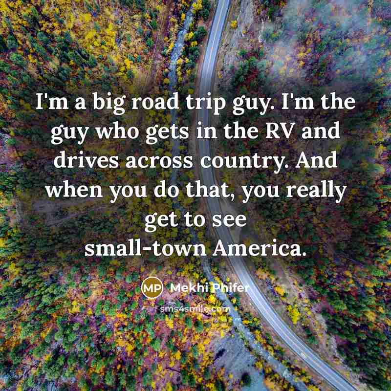 “I'm a big road trip guy. I'm the guy who…” quote by Mekhi Phifer