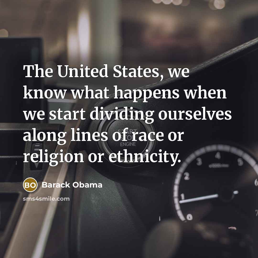 “The United States, we know what happens when we start…” quote by Barack Obama