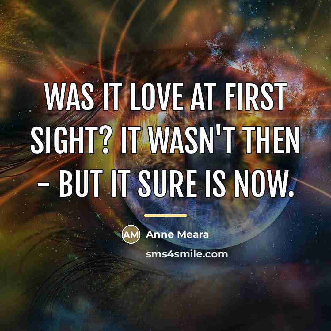 “Was it love at first sight? It wasn't then -…” quote by Anne Meara