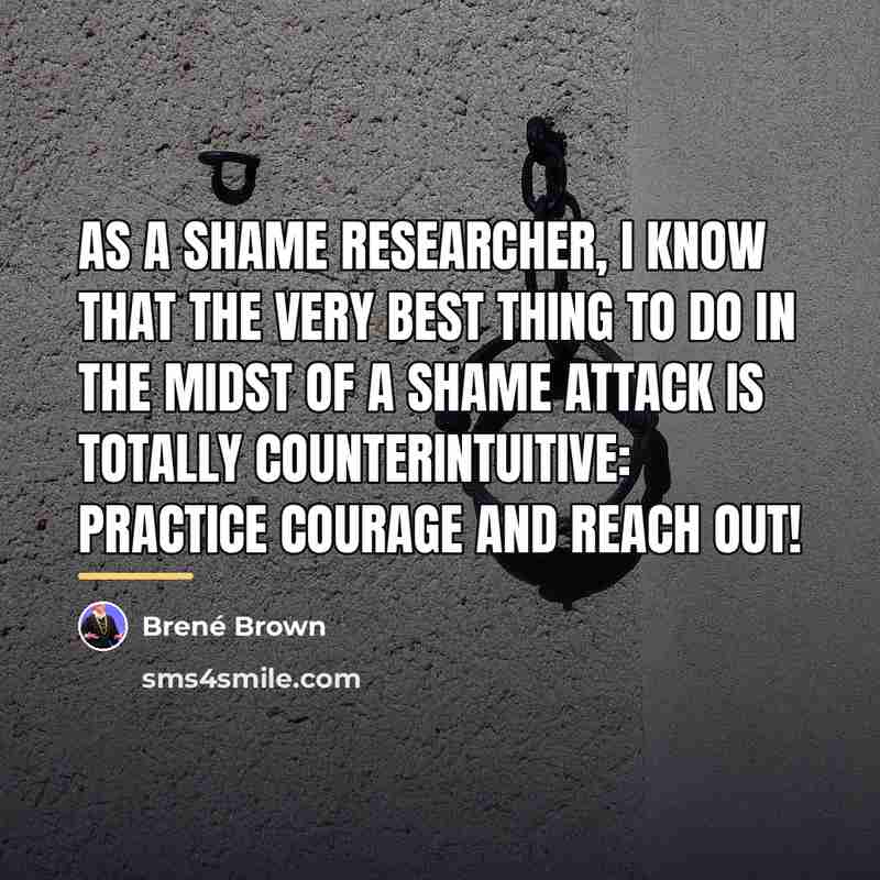 “As a shame researcher, I know that the very best…” quote by Brene Brown