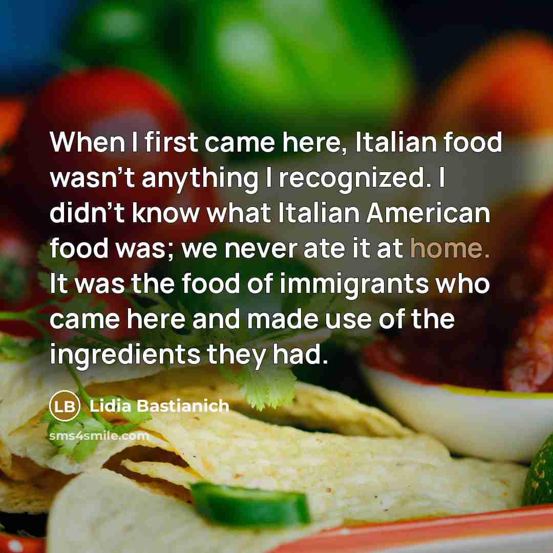 “When I first came here, Italian food wasn't anything I…” quote by Lidia Bastianich