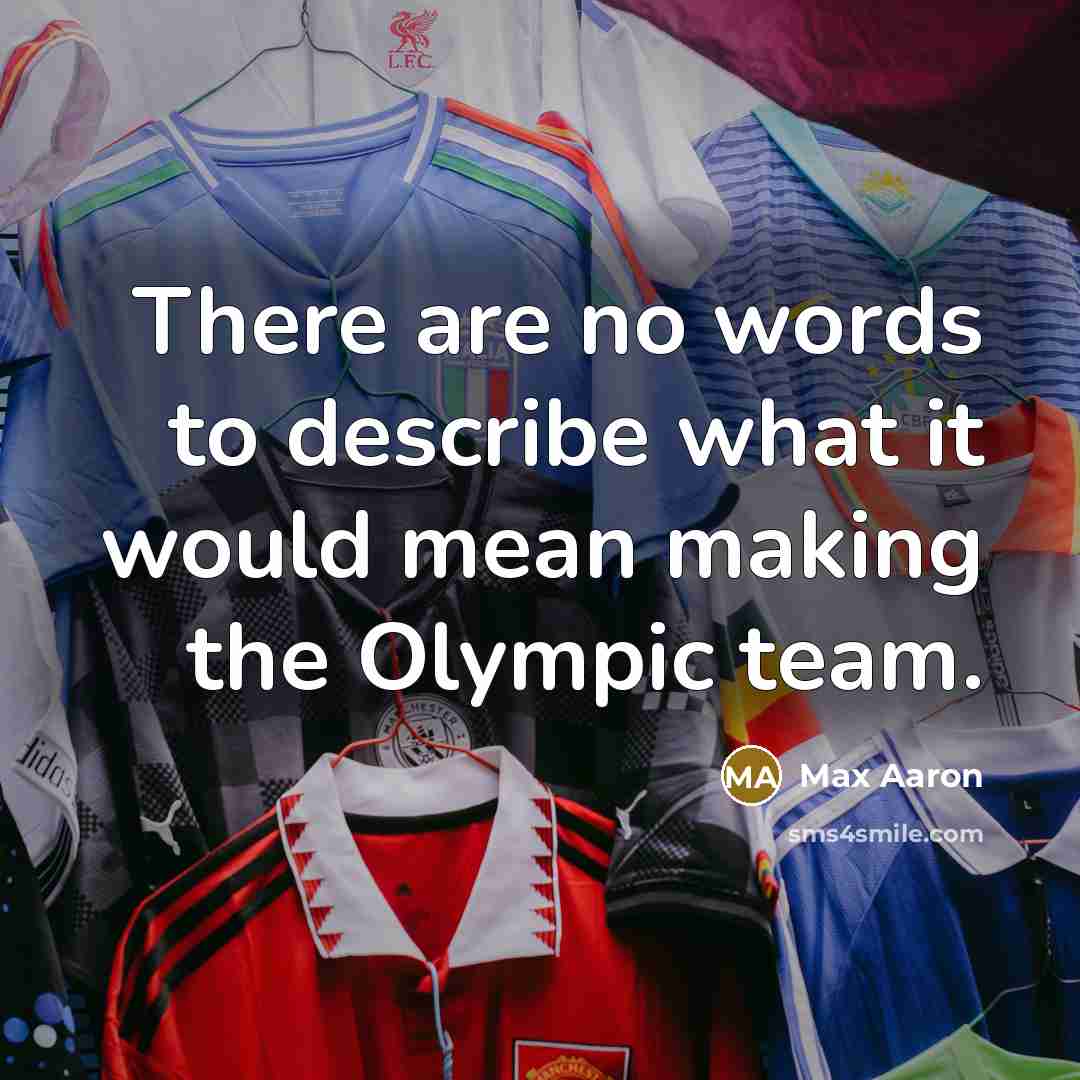 “There are no words to describe what it would mean…” quote by Max Aaron