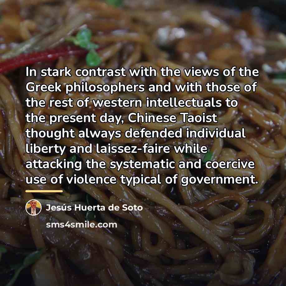 “In stark contrast with the views of the Greek philosophers…” quote by Anonymous