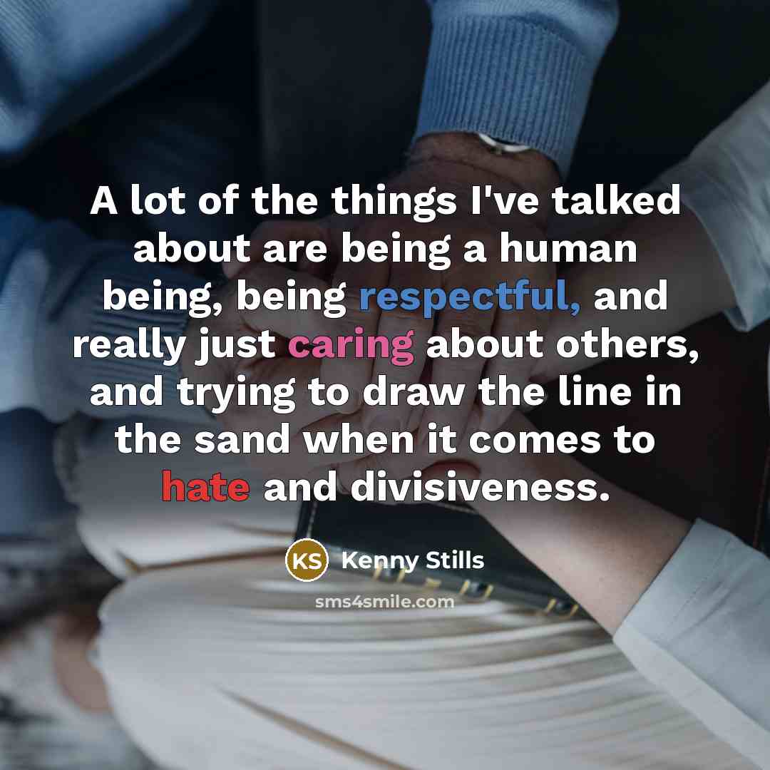 “A lot of the things I've talked about are being…” quote by Kenny Stills