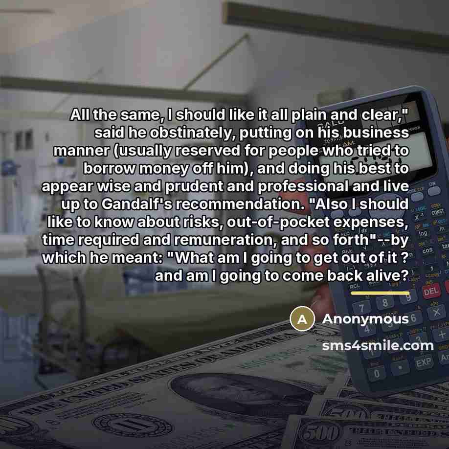 “All the same, I should like it all plain and…” quote by Anonymous