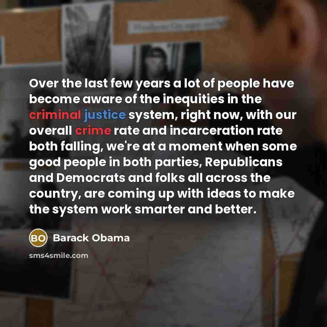 “Over the last few years a lot of people have…” quote by Barack Obama