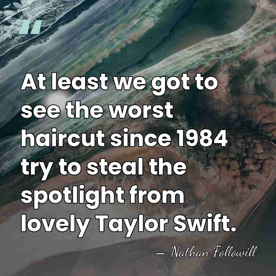 At least we got to see the worst haircut since 1984 try&hellip; - Nathan Followill
