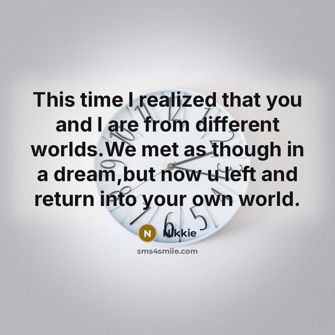 “This time I realized that you and I are from…” quote by Nikkie