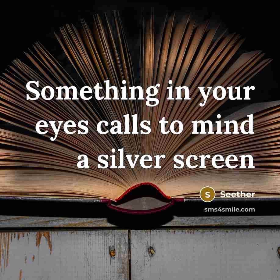 “Something in your eyes calls to mind a silver screen” quote by Seether